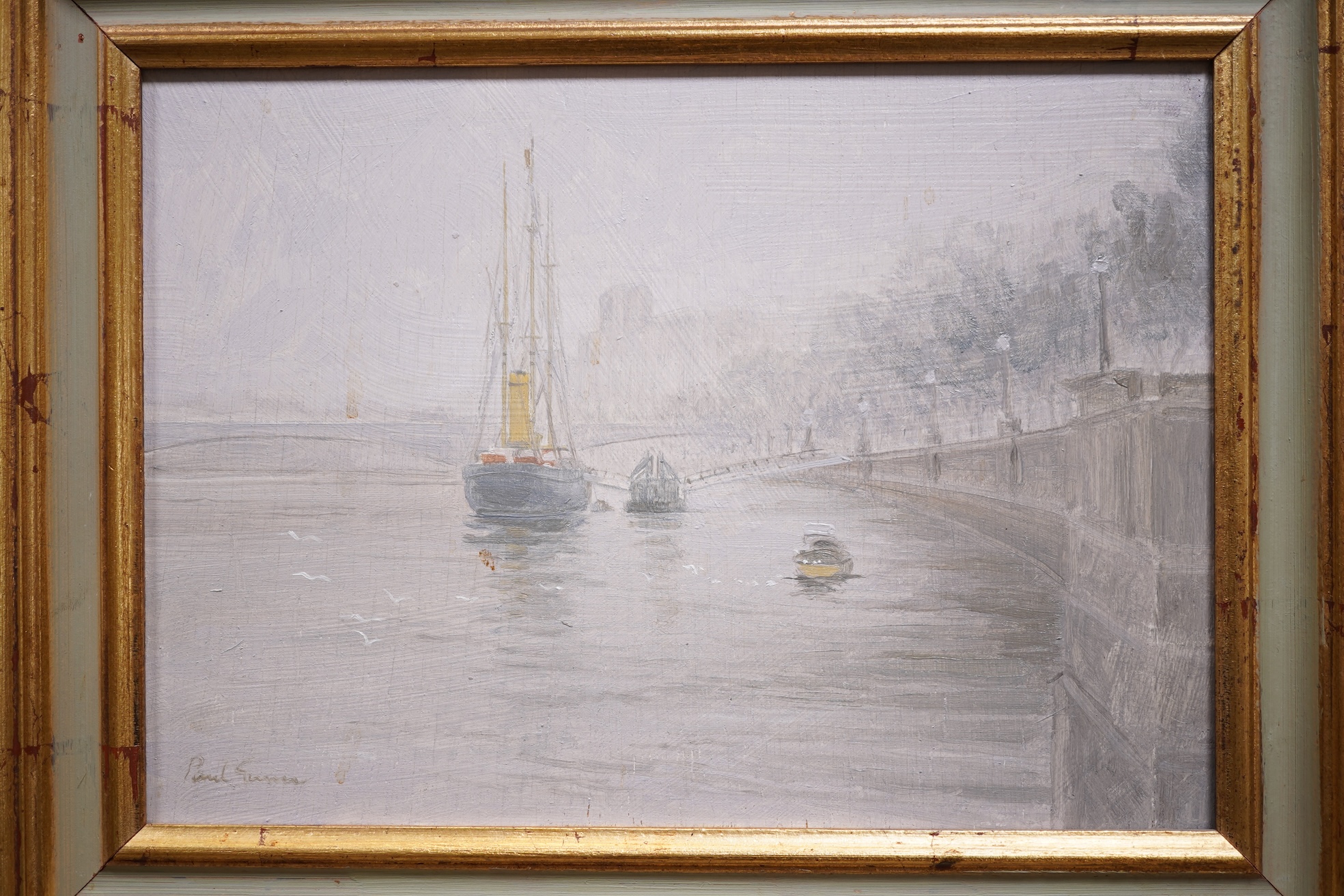 Paul Gunn, (b. 1934), 'Bankside, London'